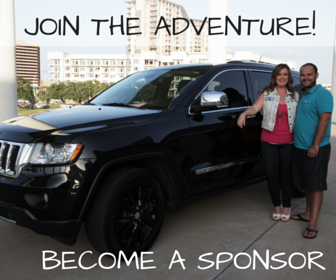 Sponsor the Road Tripping Newlyweds